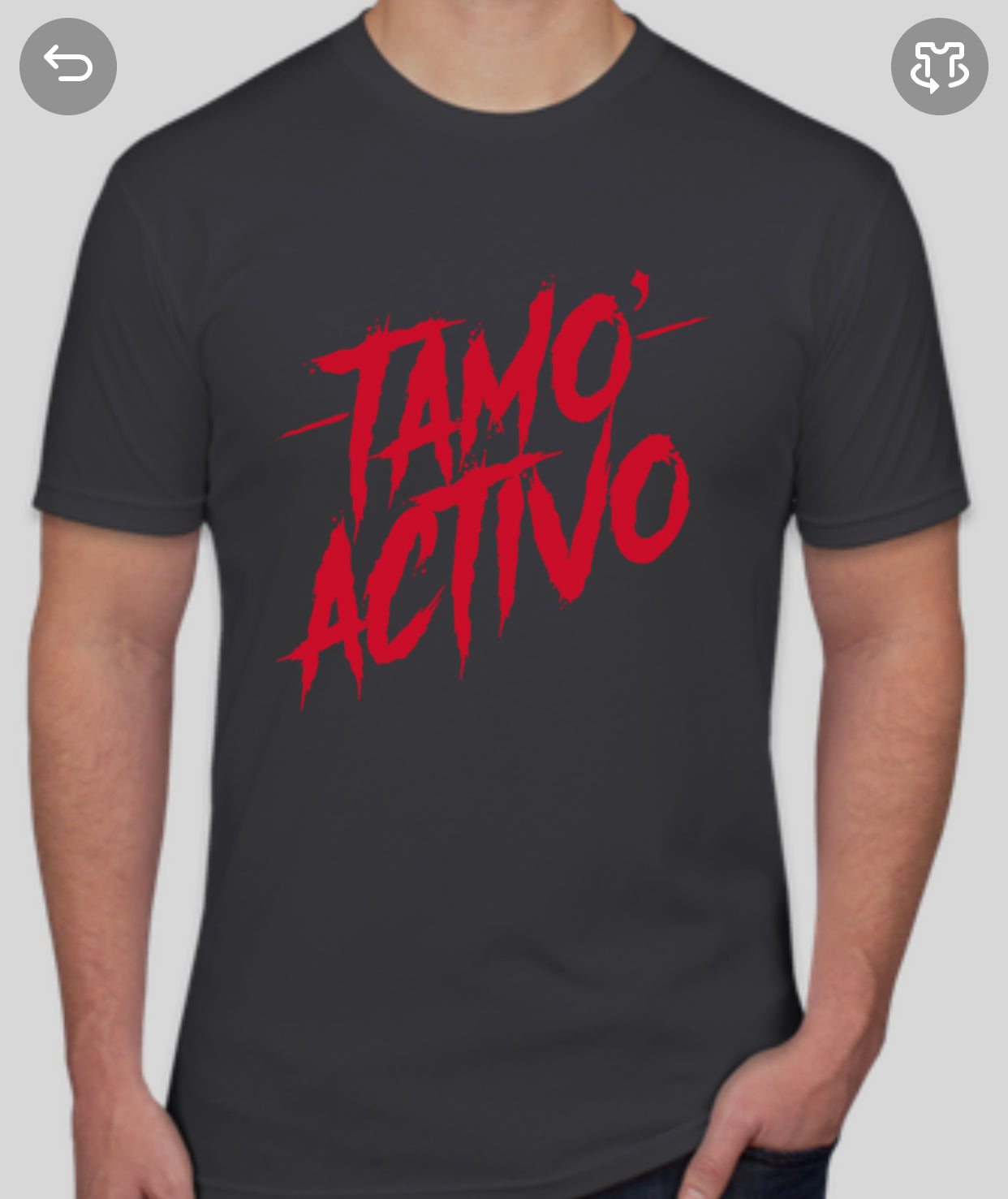 T- SHIRTS TAMO’ACTIVO LOGO