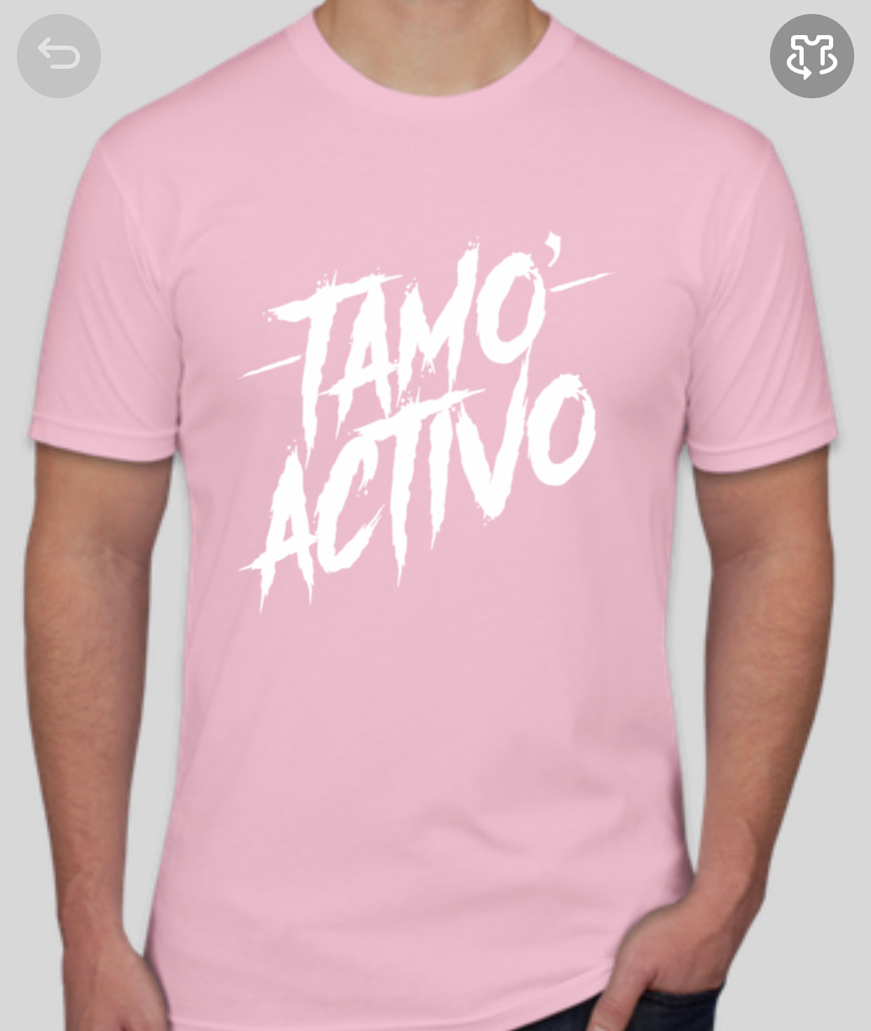 T- SHIRTS TAMO’ACTIVO LOGO