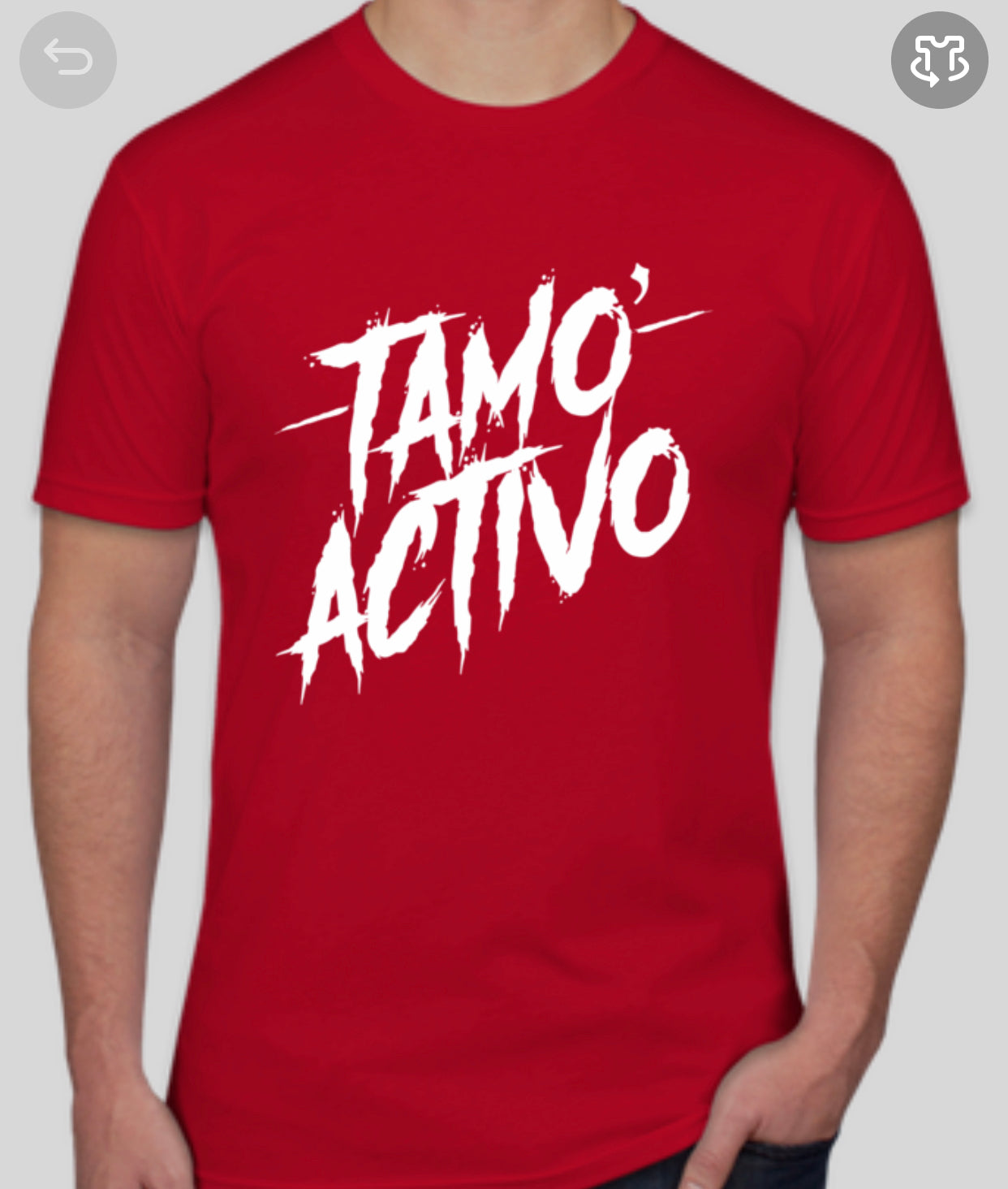 T- SHIRTS TAMO’ACTIVO LOGO