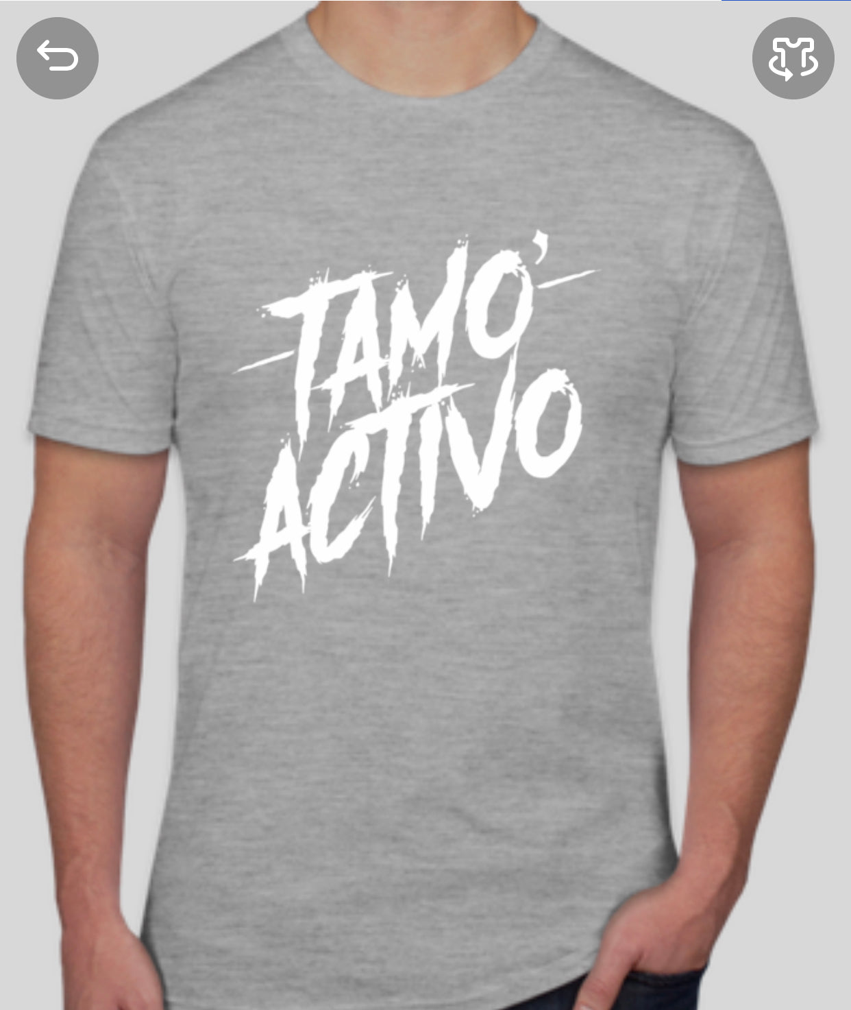 T- SHIRTS TAMO’ACTIVO LOGO